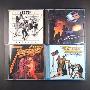 ZZ Top - CDs x4 lot - Antenna, Recycler, Greatest Hits, & Fandango!